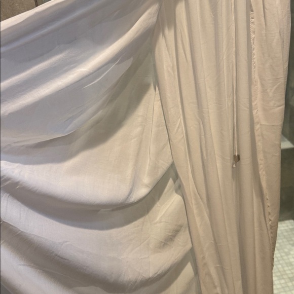 Classic White Swimsuit Coverup/Caftan, New - Picture 4 of 5